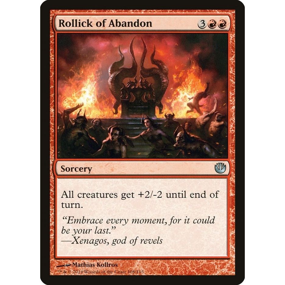 Image for Rollick of Abandon (108) (JOU) - Magic: The Gathering