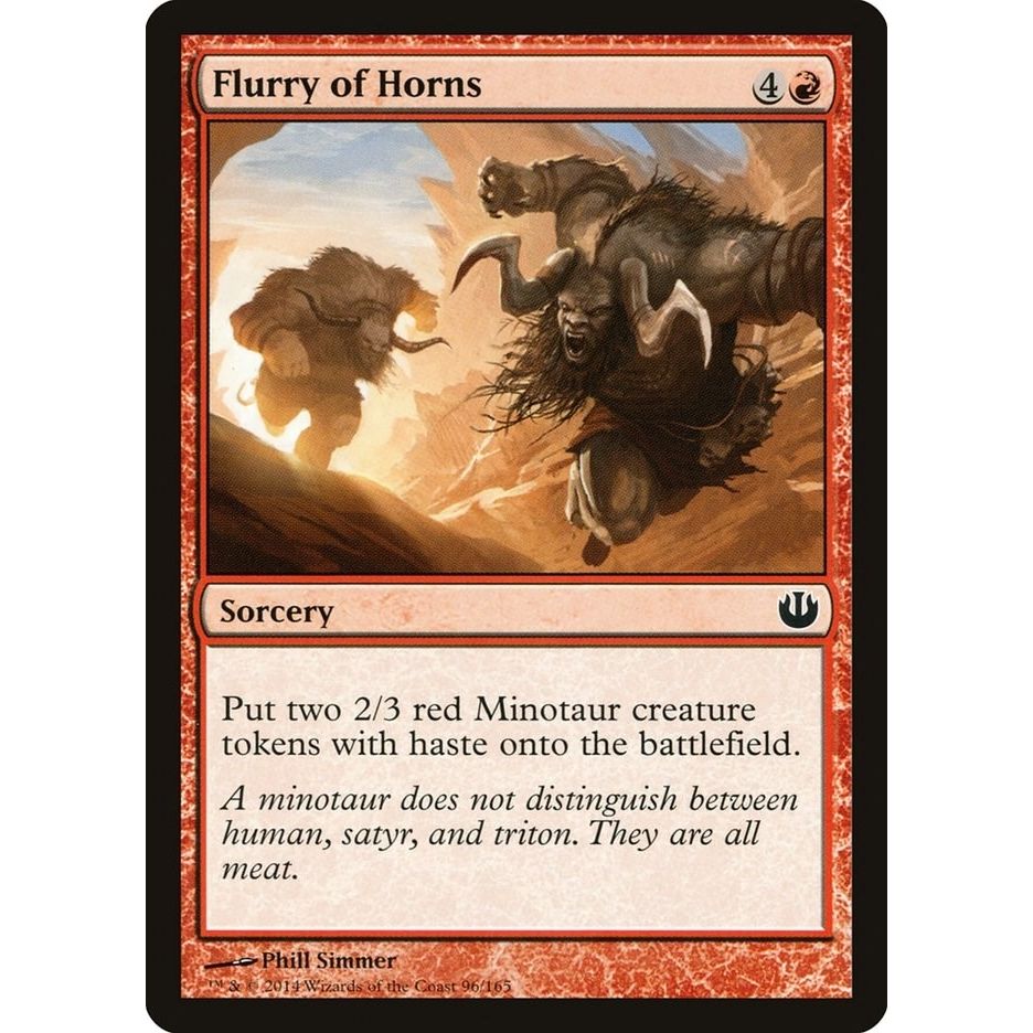 Image for Flurry of Horns (96) (JOU) - Magic: The Gathering