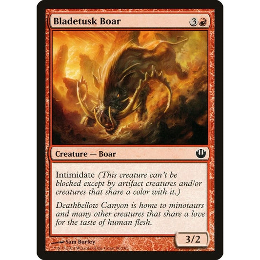 Image for Bladetusk Boar (90) (JOU) - Magic: The Gathering