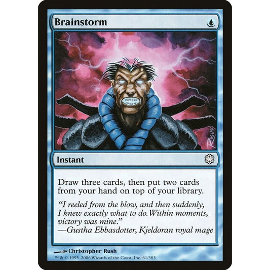 Image for Brainstorm (61) (CTD) - Magic: The Gathering