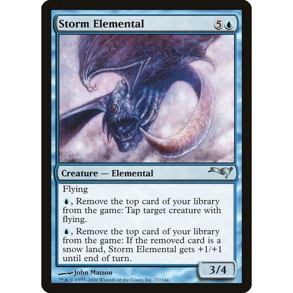 Image for Storm Elemental (37) (CTD) - Magic: The Gathering