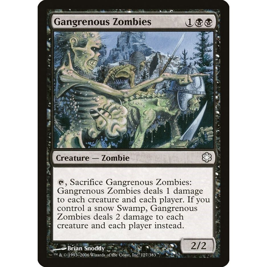 Image for Gangrenous Zombies (127) (CTD) - Magic: The Gathering
