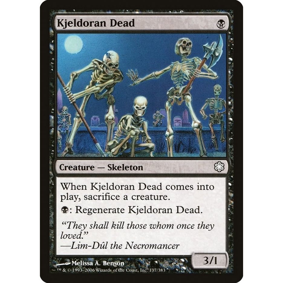 Image for Kjeldoran Dead (137) (CTD) - Magic: The Gathering