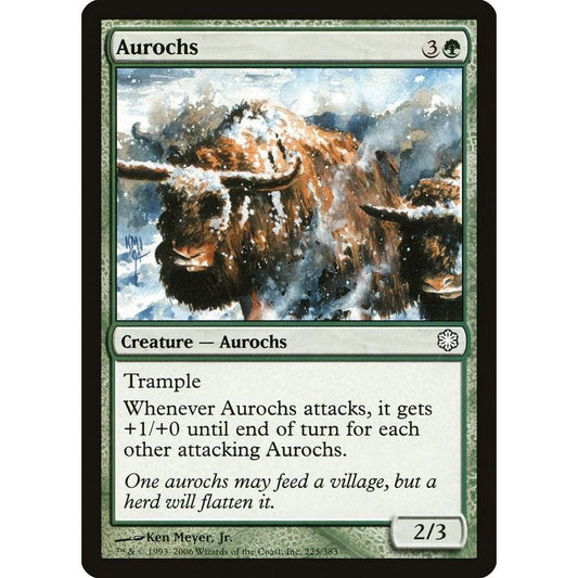 Image for Aurochs (225) (CTD) - Magic: The Gathering