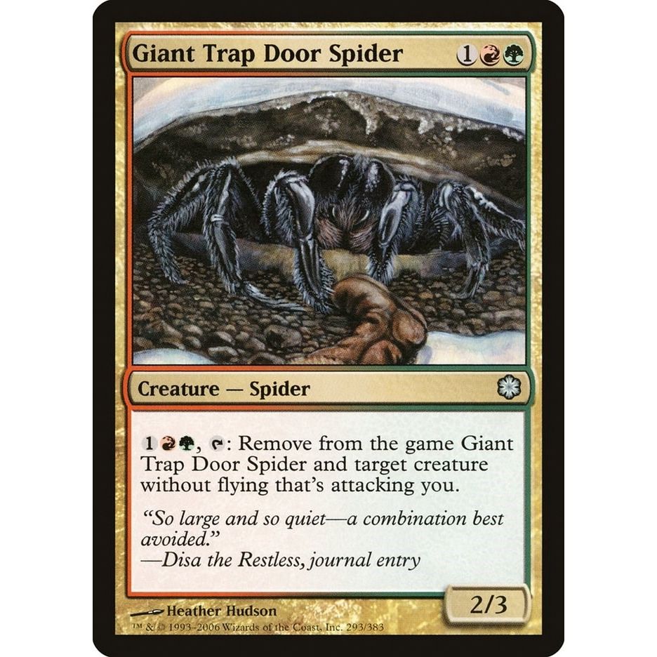 Image for Giant Trap Door Spider (293) (CTD) - Magic: The Gathering