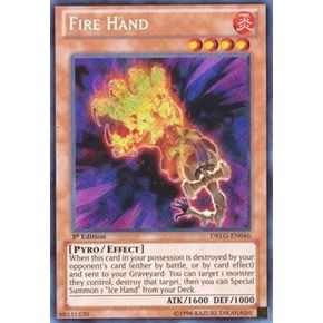 Image for Fire Hand (DRLG-EN046) (DRLG) - YuGiOh