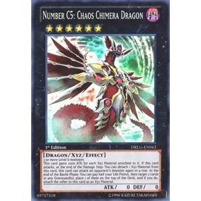 Image for Number C5: Chaos Chimera Dragon (DRLG-EN043) (DRLG) - YuGiOh