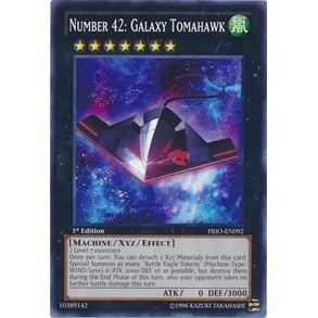 Image for Number 42: Galaxy Tomahawk (PRIO-EN092) (PRIO) - YuGiOh