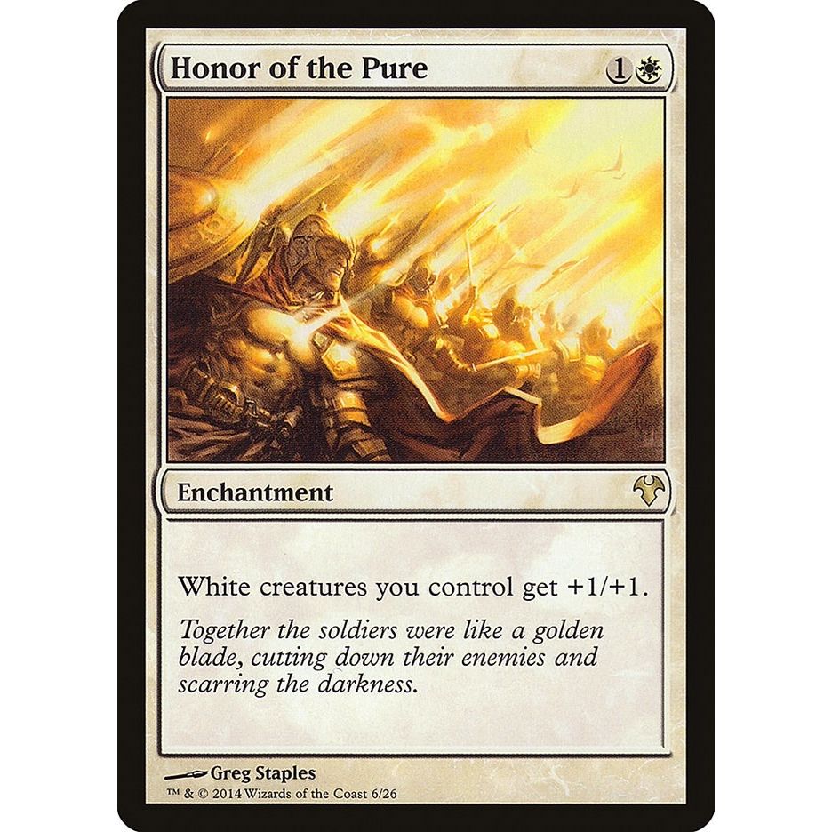 Image for Honor of the Pure (6) (MD1) - Magic: The Gathering