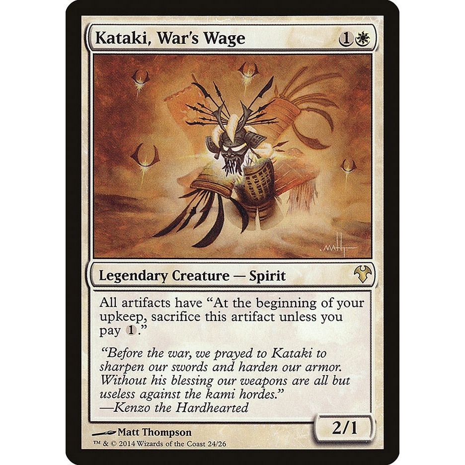 Image for Kataki, War's Wage (24) (MD1) - Magic: The Gathering