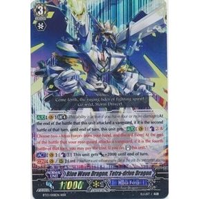 Image for Blue Wave Dragon, Tetra-drive Dragon (BT13/008EN) (BT13) - Cardfight Vanguard