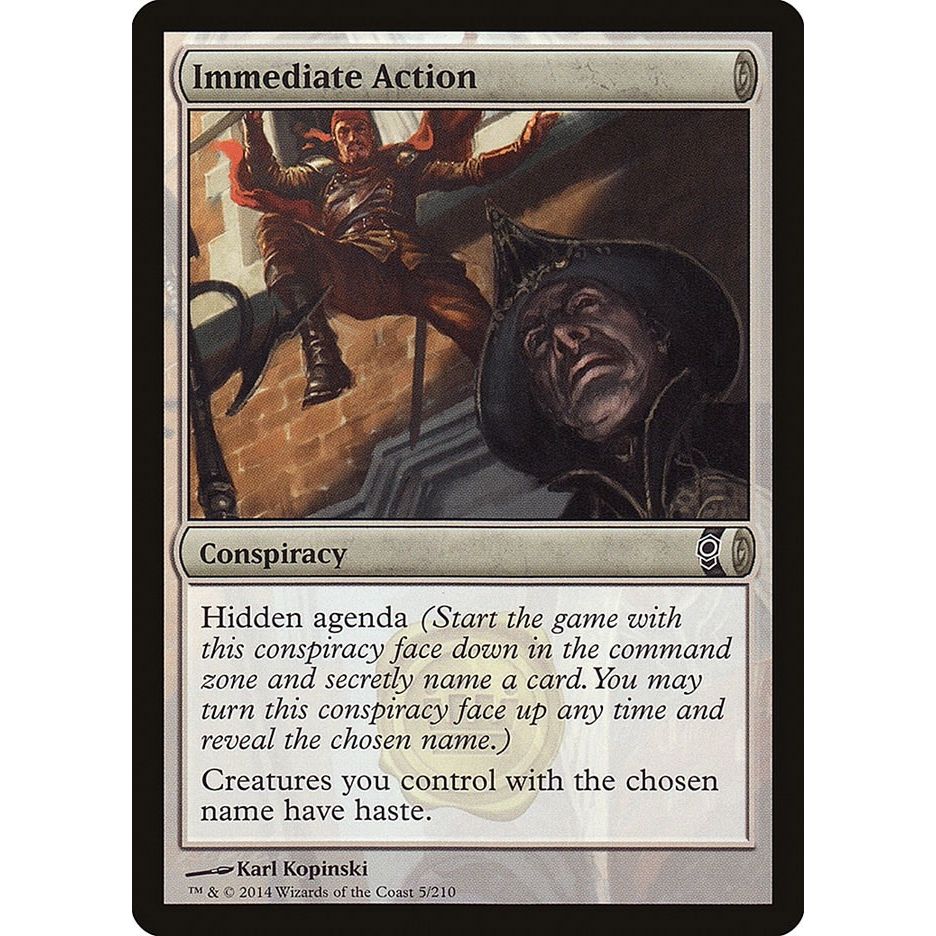 Image for Immediate Action (5) (CNS) - Magic: The Gathering