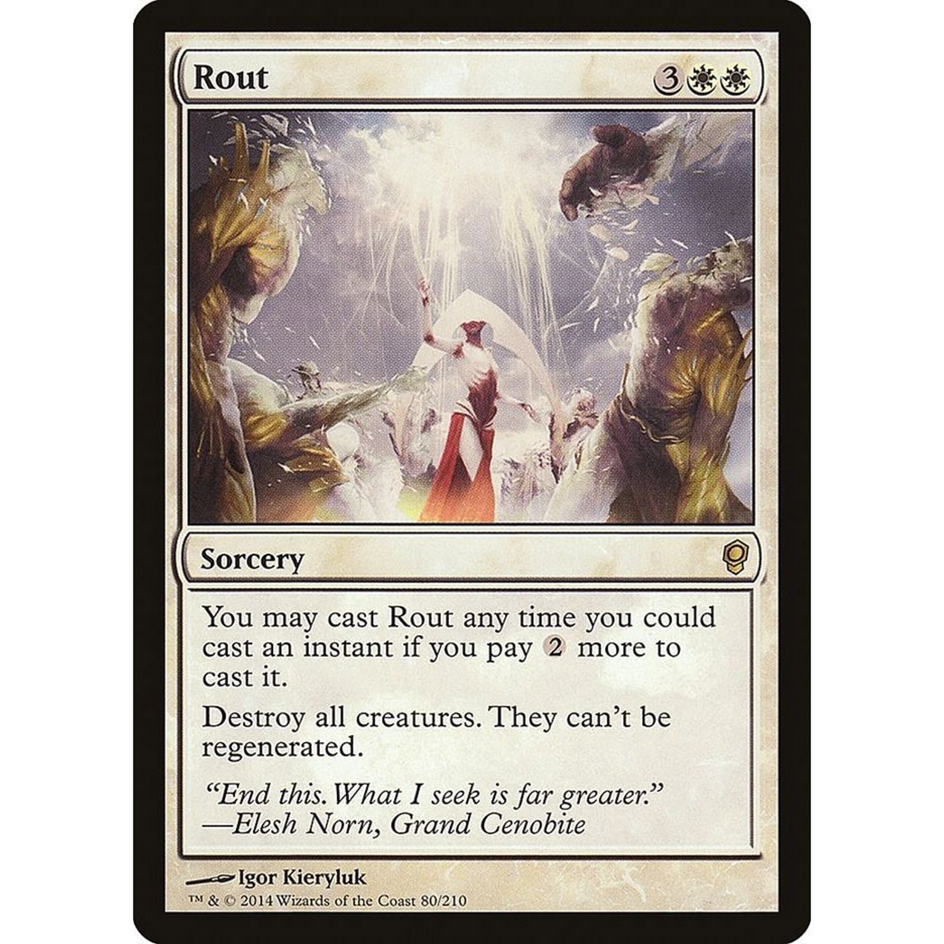Image for Rout (80) (CNS) - Magic: The Gathering