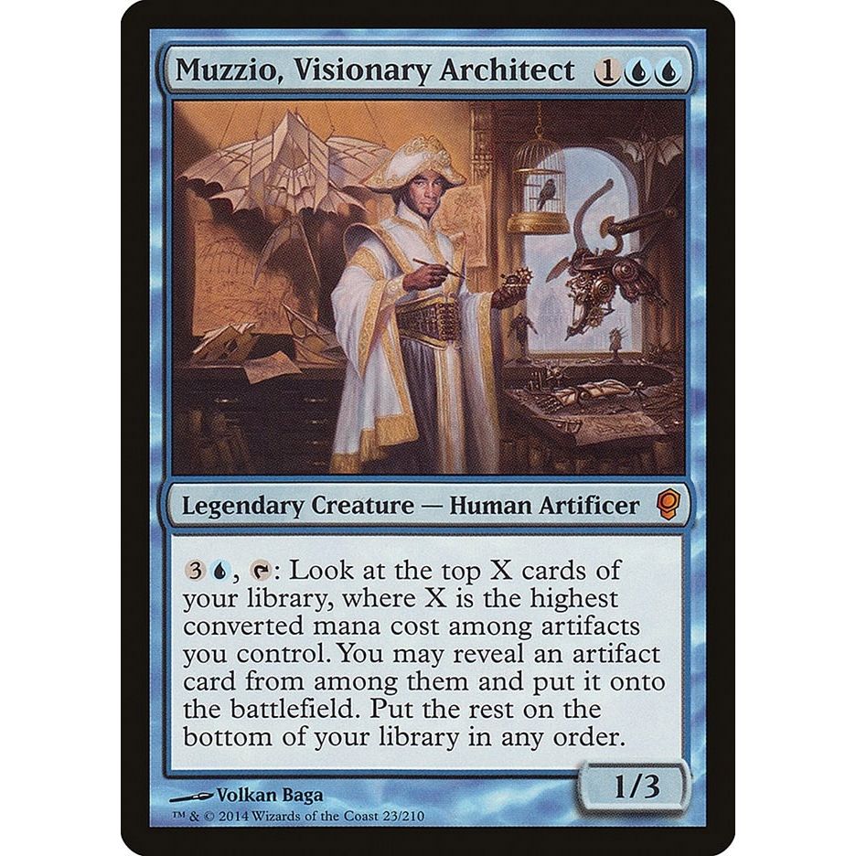 Image for Muzzio, Visionary Architect (23) (CNS) - Magic: The Gathering