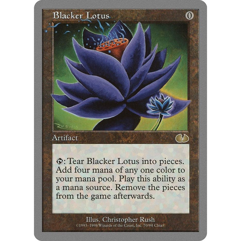 Image for Blacker Lotus (70) (UGL) - Magic: The Gathering