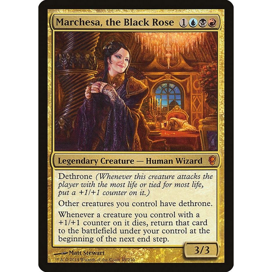 Image for Marchesa, the Black Rose (49) (CNS) - Magic: The Gathering