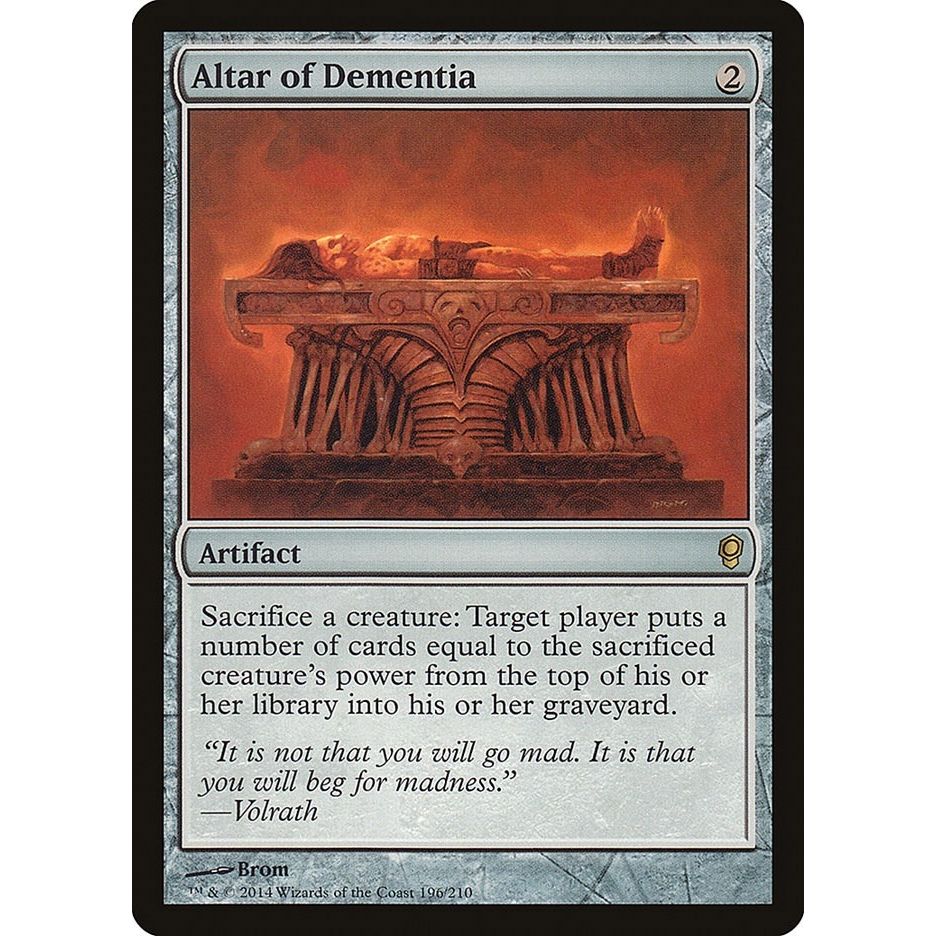 Image for Altar of Dementia (196) (CNS) - Magic: The Gathering
