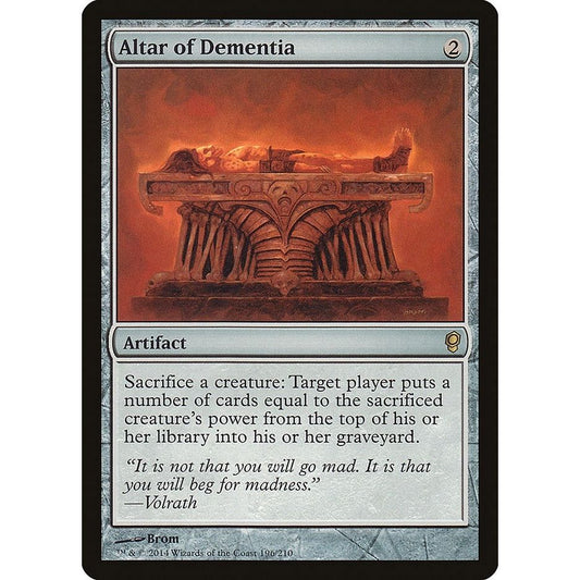 Image for Altar of Dementia (196) (CNS) - Magic: The Gathering