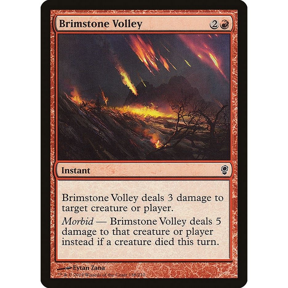 Image for Brimstone Volley (138) (CNS) - Magic: The Gathering