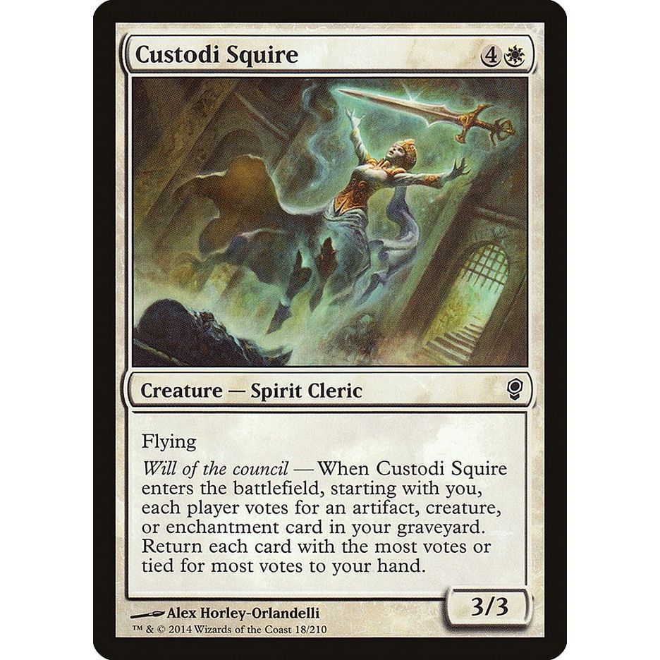 Image for Custodi Squire (18) (CNS) - Magic: The Gathering