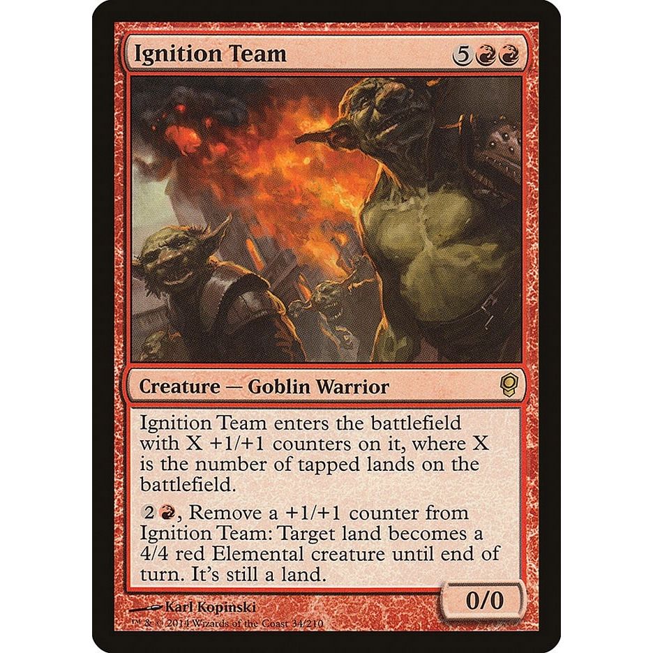 Image for Ignition Team (34) (CNS) - Magic: The Gathering
