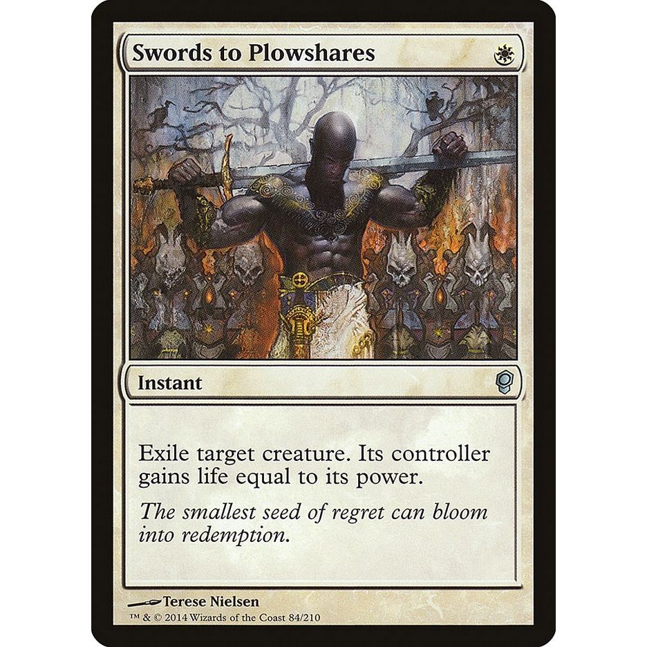 Image for Swords to Plowshares (84) (CNS) - Magic: The Gathering