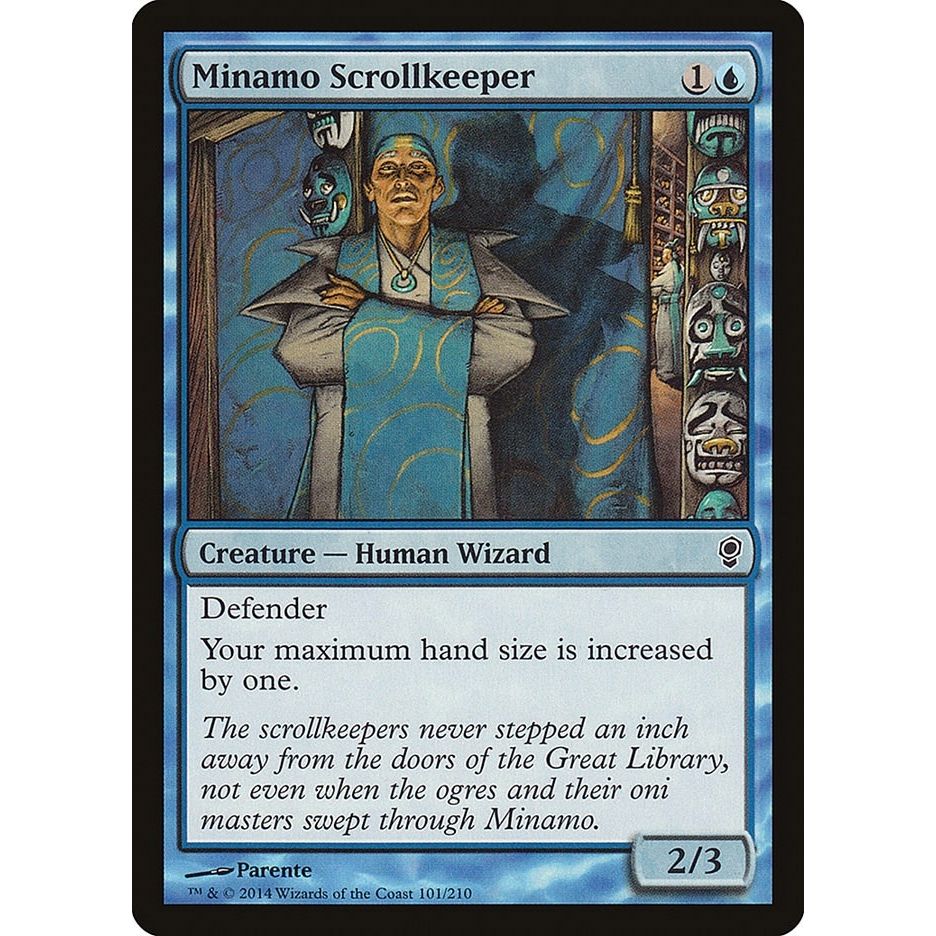 Image for Minamo Scrollkeeper (101) (CNS) - Magic: The Gathering