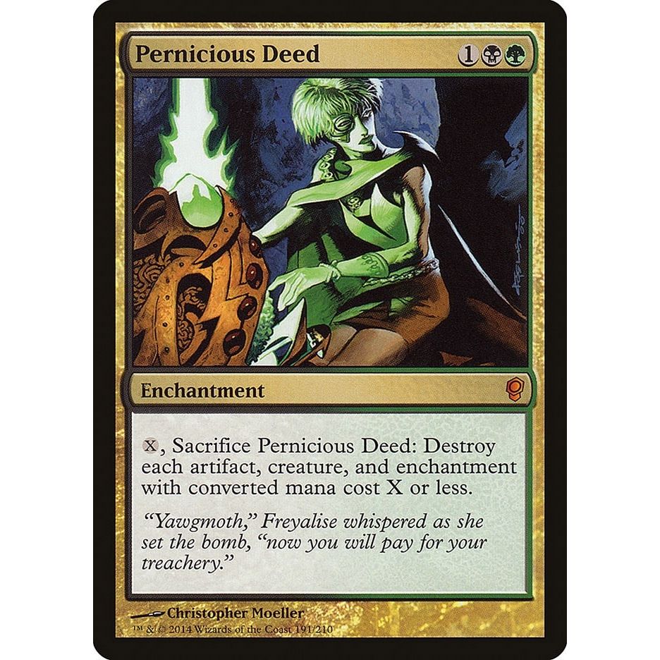 Image for Pernicious Deed (191) (CNS) - Magic: The Gathering