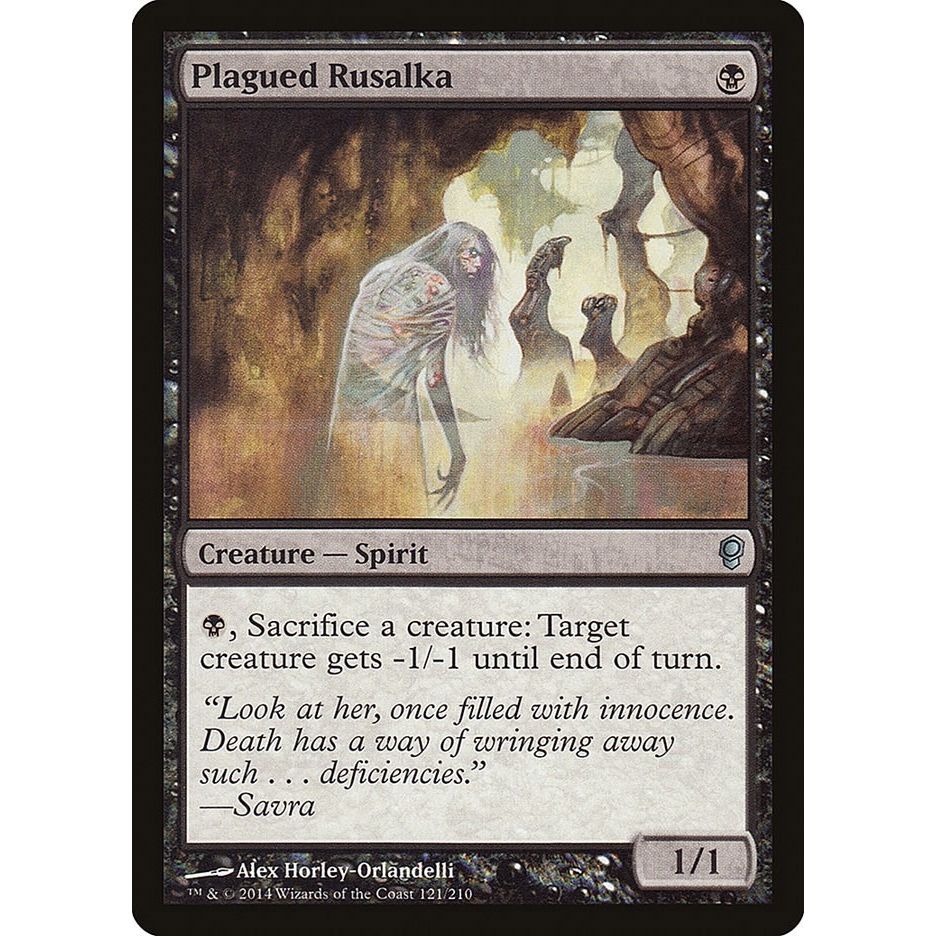 Image for Plagued Rusalka (121) (CNS) - Magic: The Gathering