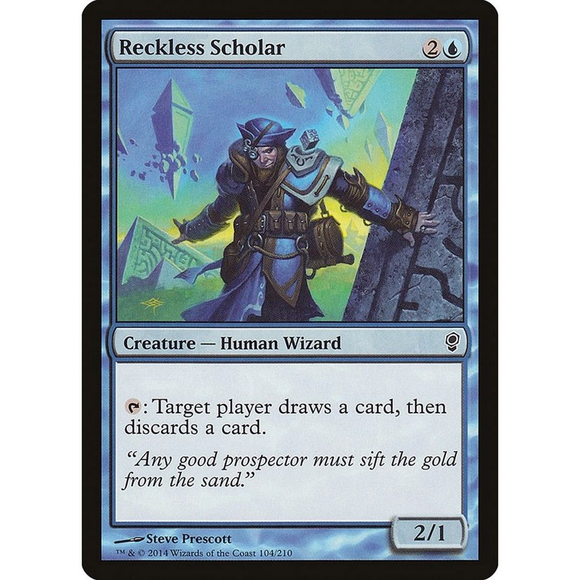 Image for Reckless Scholar (104) (CNS) - Magic: The Gathering