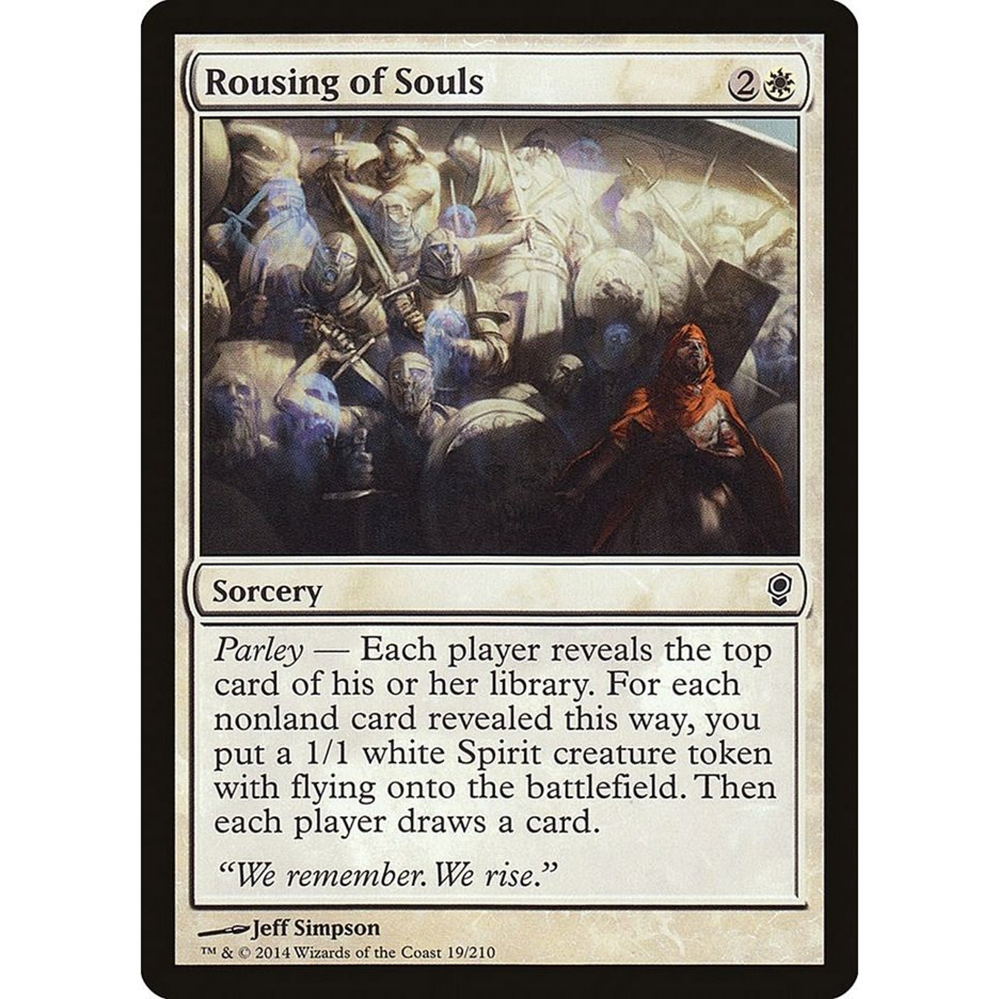 Image for Rousing of Souls (19) (CNS) - Magic: The Gathering