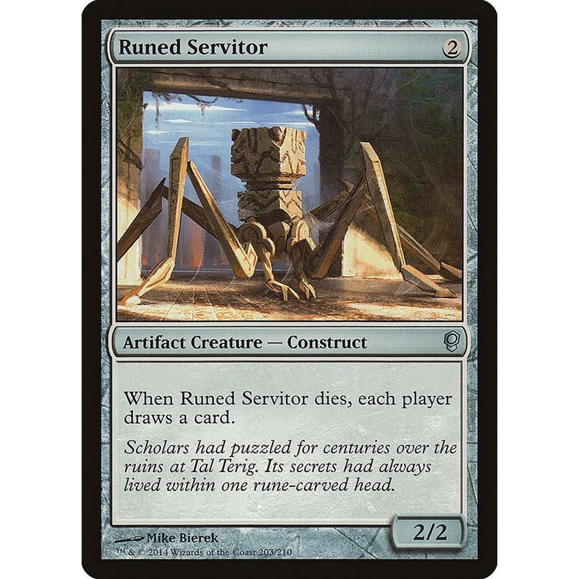 Image for Runed Servitor (203) (CNS) - Magic: The Gathering