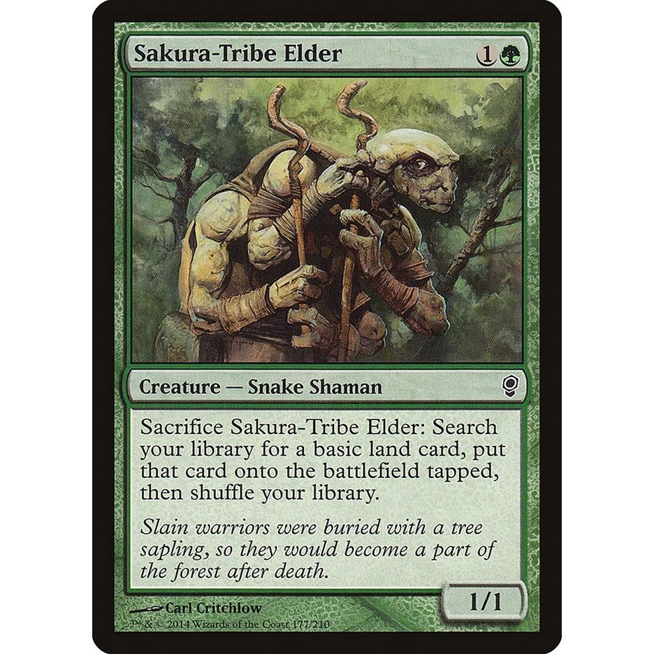 Image for Sakura-Tribe Elder (177) (CNS) - Magic: The Gathering