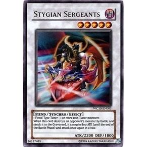 Image for Stygian Sergeants (WC10-EN003) (VDP) - YuGiOh