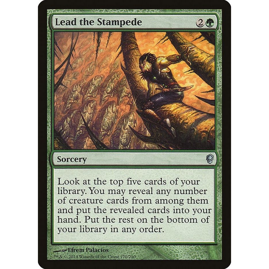 Image for Lead the Stampede (170) (CNS) - Magic: The Gathering