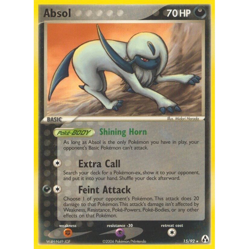 Image for Absol (15/92) (LM) - Pokemon