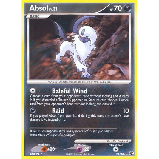 Image for Absol (21/132) (SW) - Pokemon