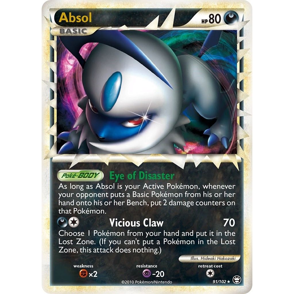 Image for Absol (Prime) (91/102) (TM) - Pokemon