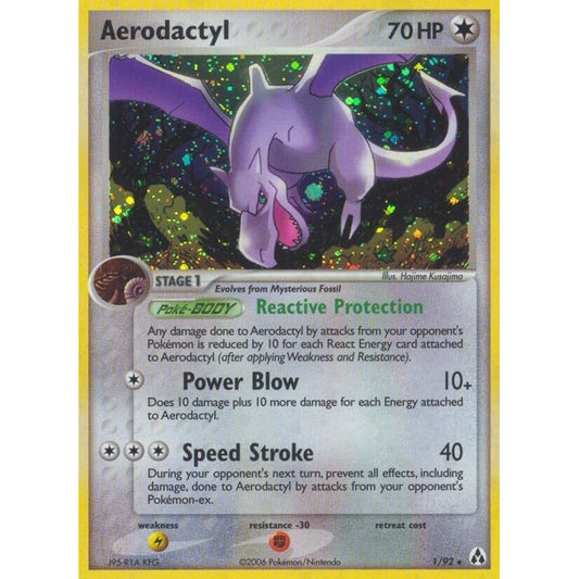 Image for Aerodactyl (1/92) (LM) - Pokemon