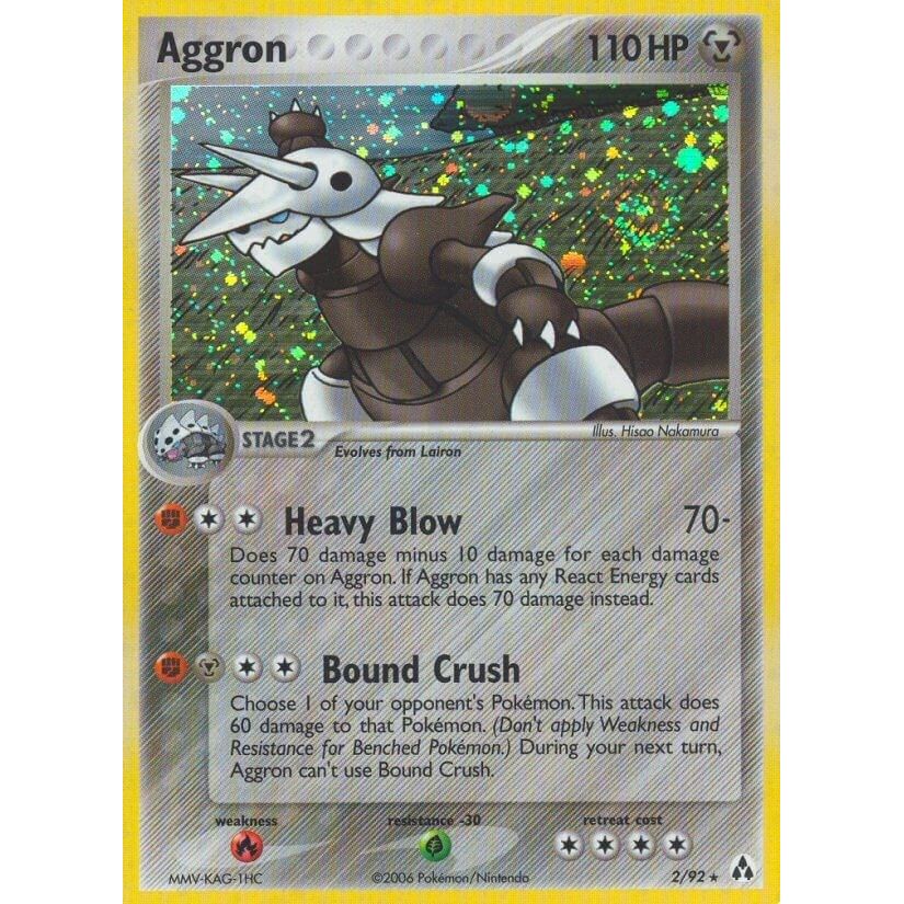 Image for Aggron (2/92) (LM) - Pokemon