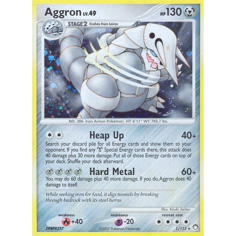Image for Aggron (1/123) (MT) - Pokemon