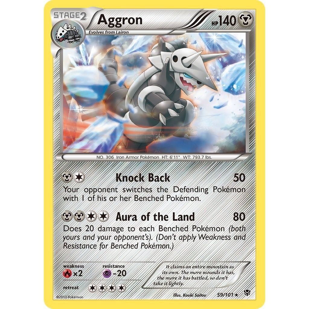 Image for Aggron (59/101) (PLB) - Pokemon