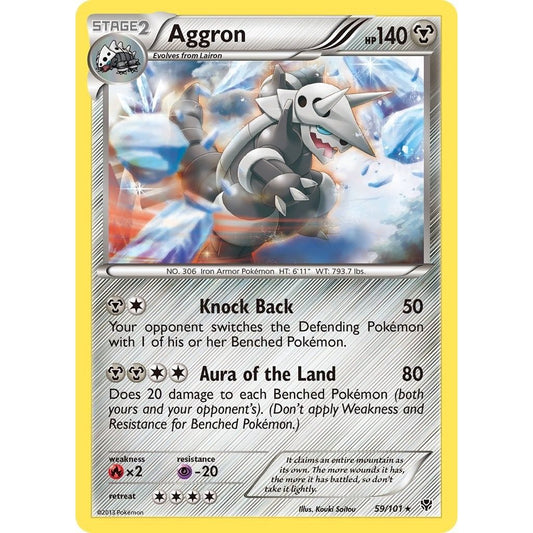 Image for Aggron (59/101) (PLB) - Pokemon