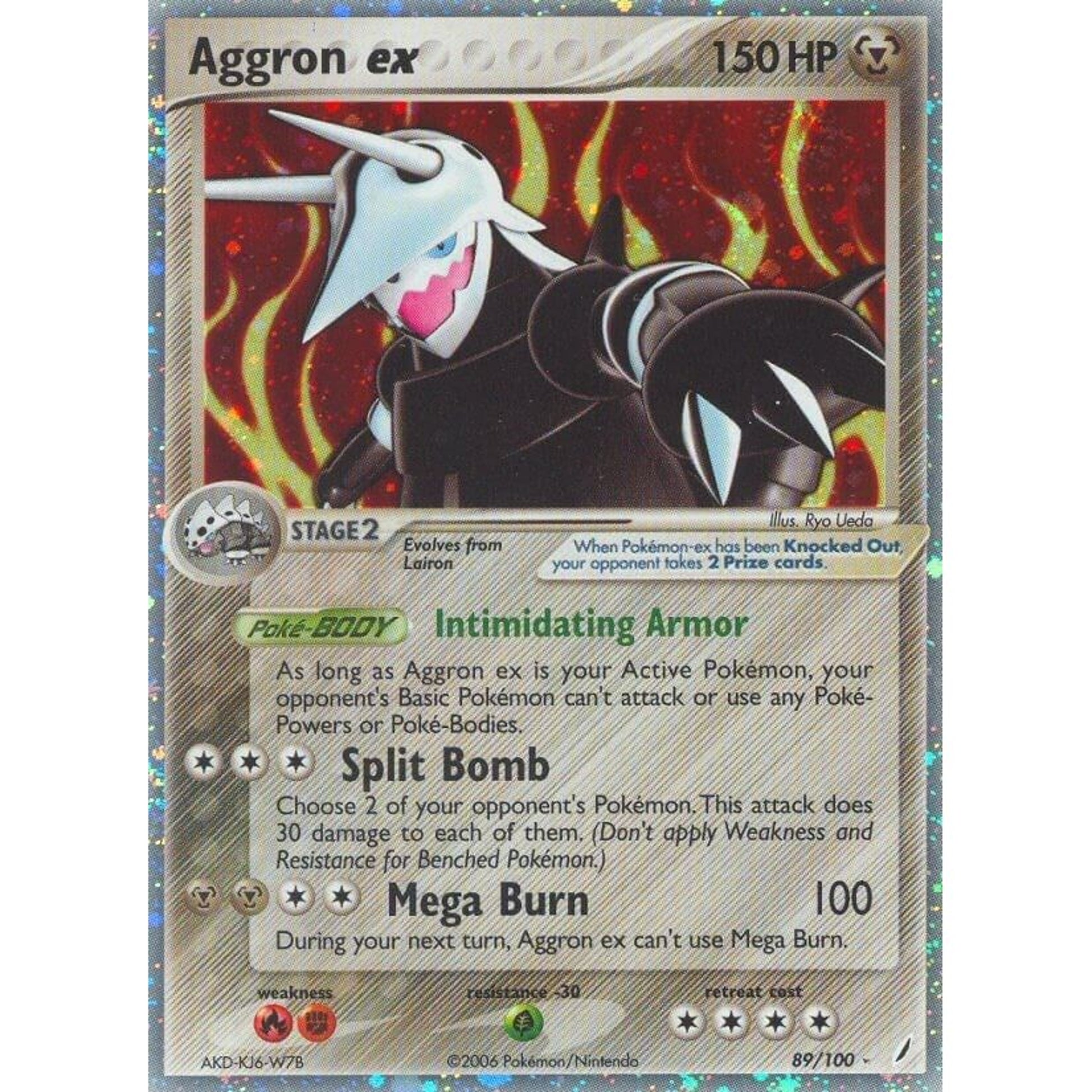 Image for Aggron ex (89/100) (CG) - Pokemon