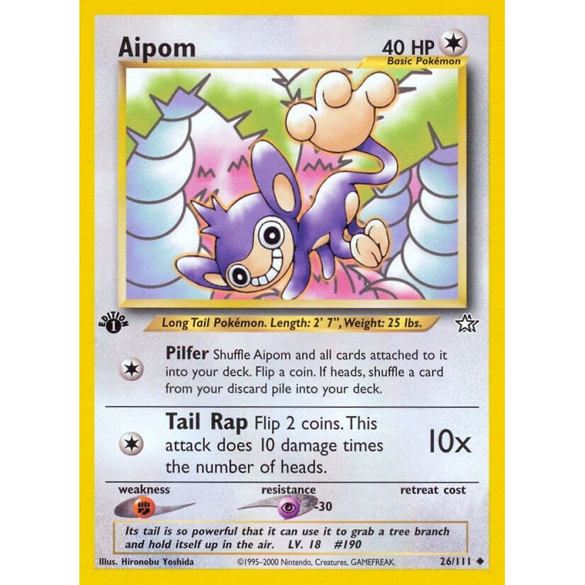 Image for Aipom (026/111) (N1) - Pokemon