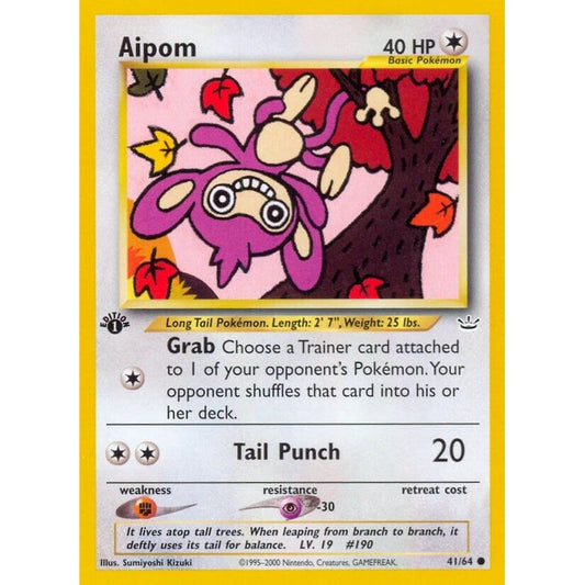 Image for Aipom (41/64) (N3) - Pokemon