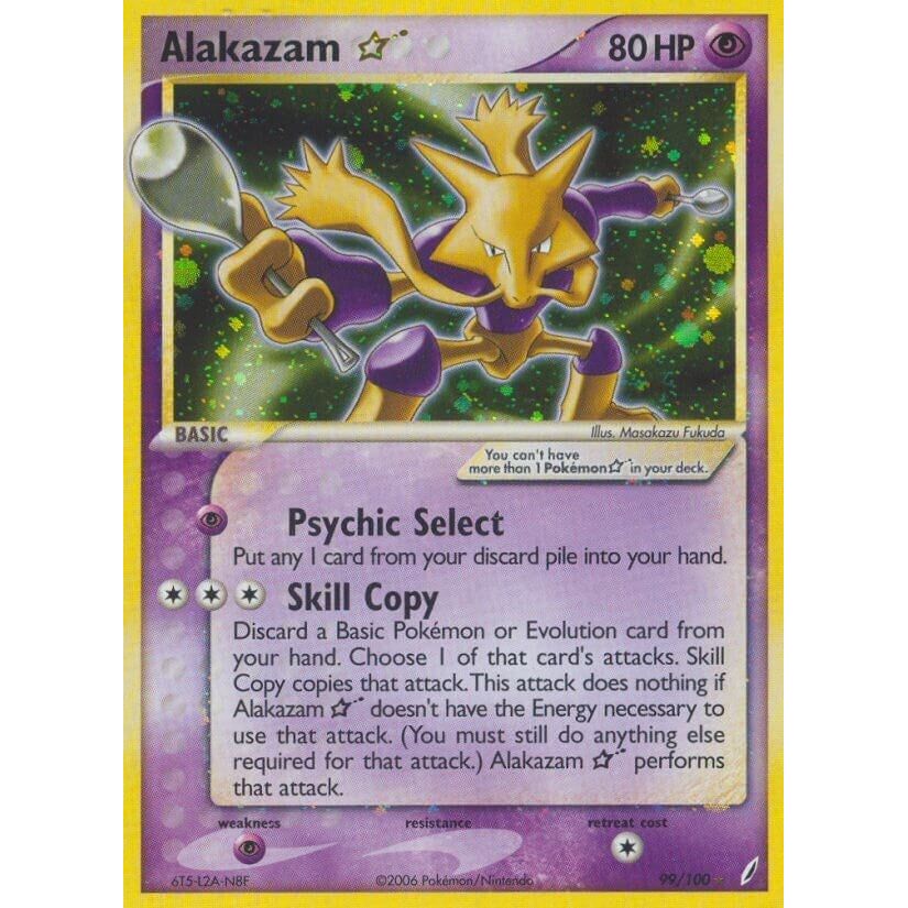 Image for Alakazam Star (99/100) (CG) - Pokemon