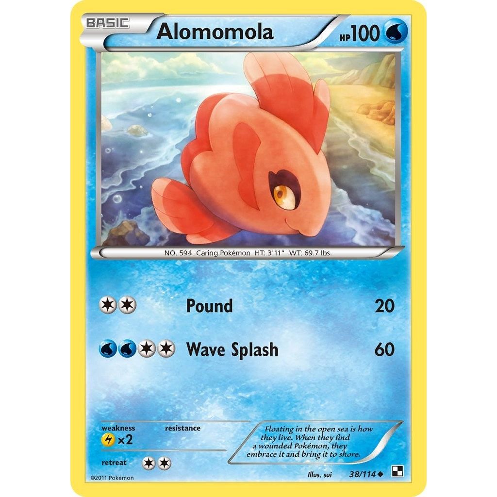 Image for Alomomola (38) (38/114) (BLW) - Pokemon