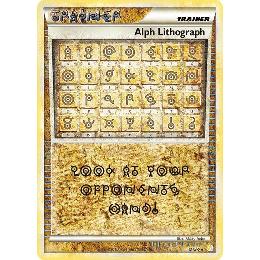 Image for Alph Lithograph (ONE) (HS) - Pokemon