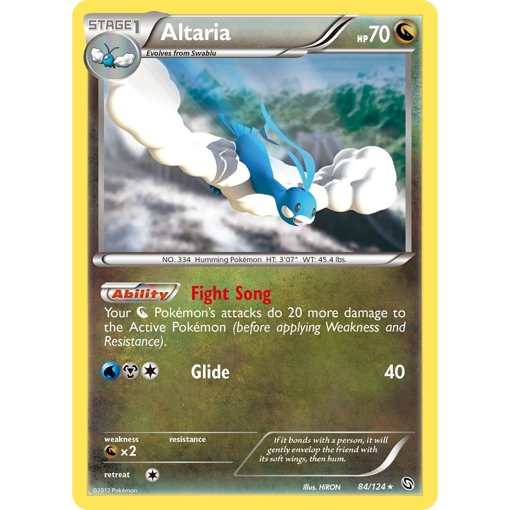 Image for Altaria (84/124) (DRX) - Pokemon